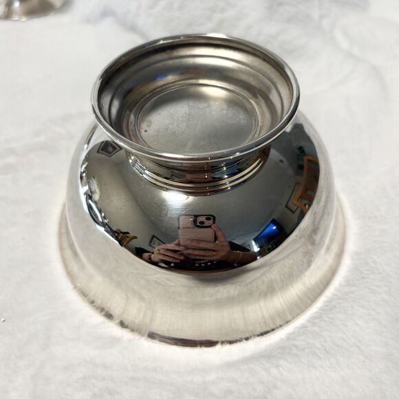 Vintage Ornate Silver Plate Creamer & Sugar Lot – Viking, WM Rogers, Mixed - Picture 13 of 16